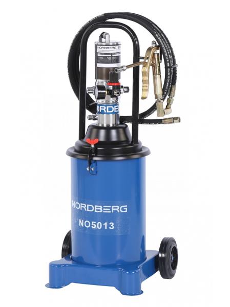 Установка пневматическая для раздачи густой смазки с баком, 12 л NO5013