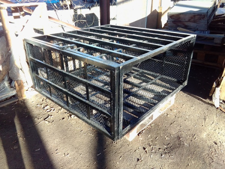 Клетка для безопасной накачки колес грузовых автомобилей Polarus KL-30