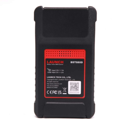 Тестер АКБ, системы зарядки Launch BST 880D, поддержка 12В, диаг. все марки, 6 сервисных функций